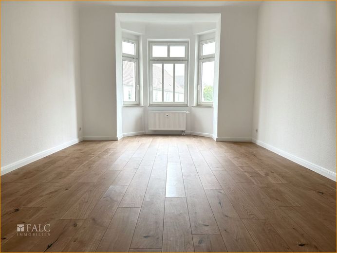 Wohnzimmer Musterwohnung 2. Obergeschoss