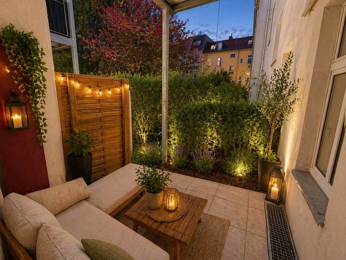 Wassernah & Energieeffizient: Provisionsfreie Familienwohnung im Top-Zustand – Terasse