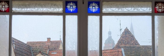 Blick vom Treppenhaus