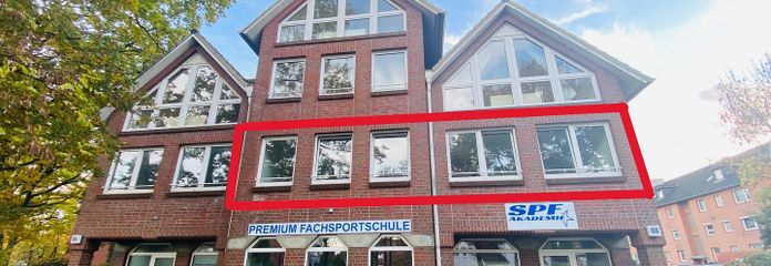 Modern kantoor in Quickborn rechtstreeks van de eigenaar – Straßenansicht