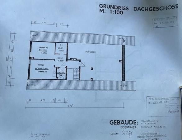 Attic apartment for rent in Cologne-Porz – Foto 9