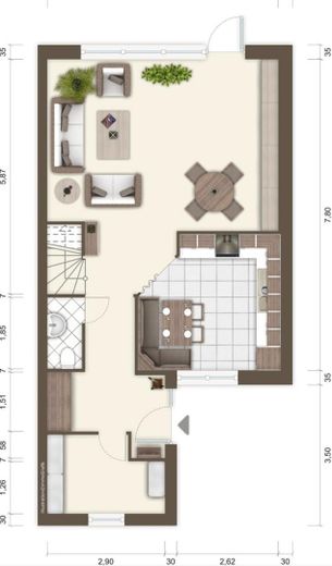 Top renoviertes Reihenmittelhaus mit Garten in Erftstadt - sofort einziehen und wohlfühlen! – Erdgeschoss