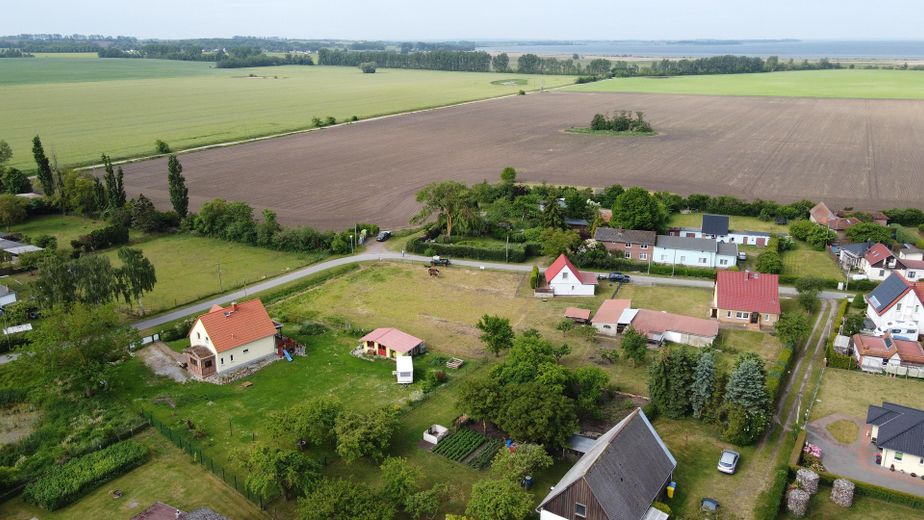 Bauträgerfreies Baugrundstück in idyllischer Lage – Am Salzhaff - Teßmannsdorf - provisionsfrei – Luftbild
