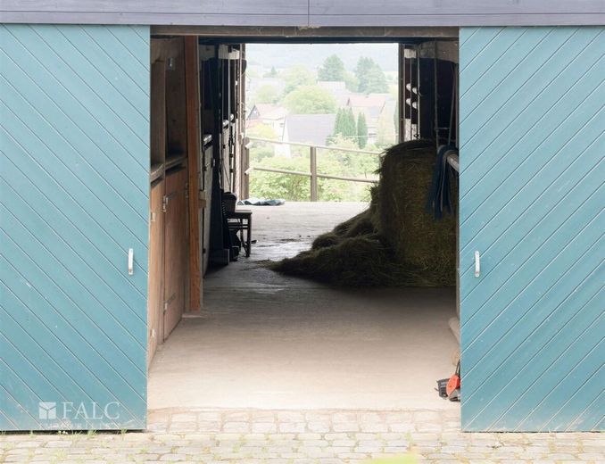 Ein Ort, der mehr ist als nur eine Immobilie - Exklusives Reitanwesen mit historischem Charme – Stalldurchgang - (KI generiert)