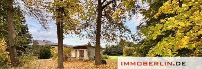 IMMOBERLIN.DE - Traumhaftes Baugrundstück in naturverbundener Lage nahe dem Berliner Stadtrand
