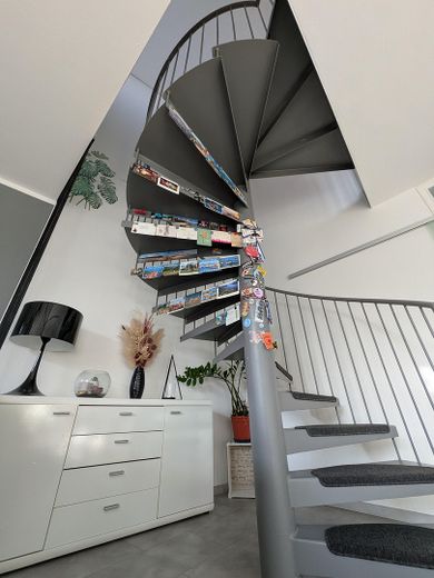 Aufgang ins Obergeschoss