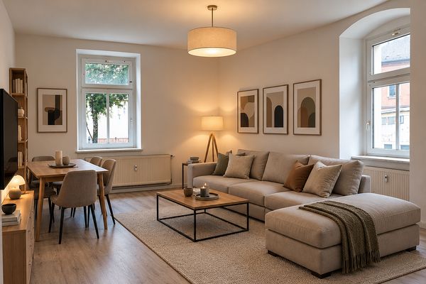 Neu renovierte 3-Zimmerwohnung mit Balkon zu vermieten