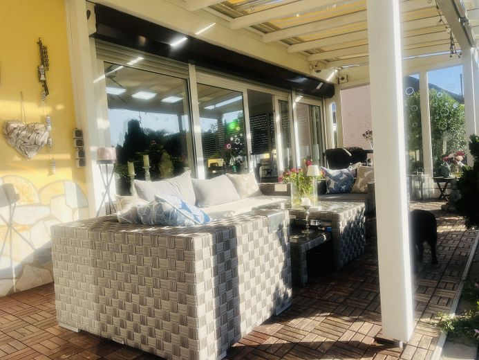 Terasse am Haupthaus