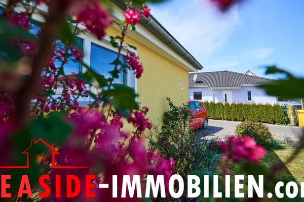 Bad Doberan: Modern bungalow with sauna, fireplace and sun terrace in a sought-after quiet location