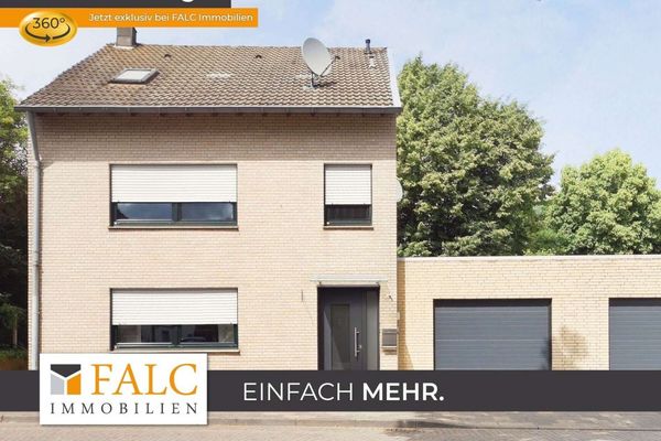 Freistehendes Familienhaus mit Wintergarten, drei Garagen und viel Platz