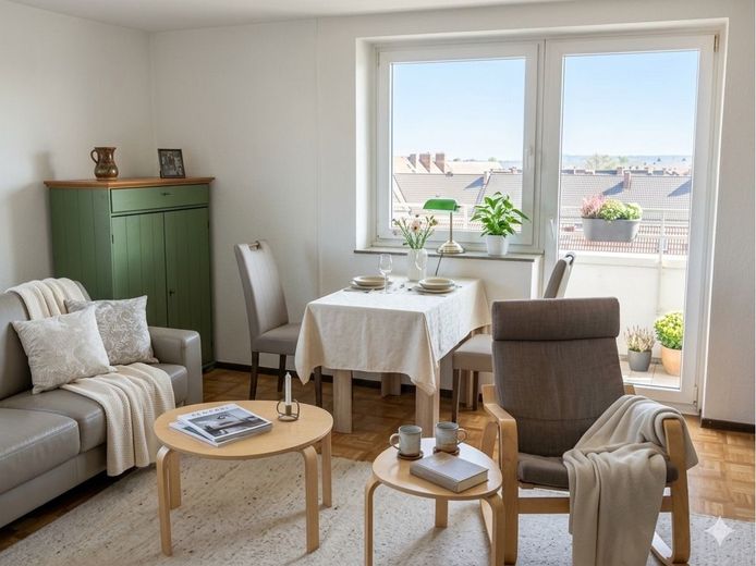 Senioren-Apartment am Isarhochufer als Kapitalanlage und zur perspektivischen Eigennutzung – Beispielbild