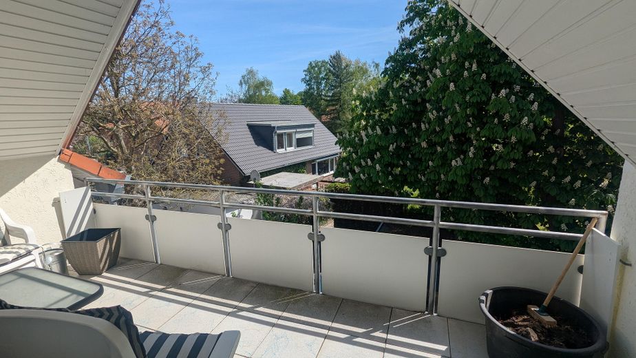 Blick vom Balkon/Loggia