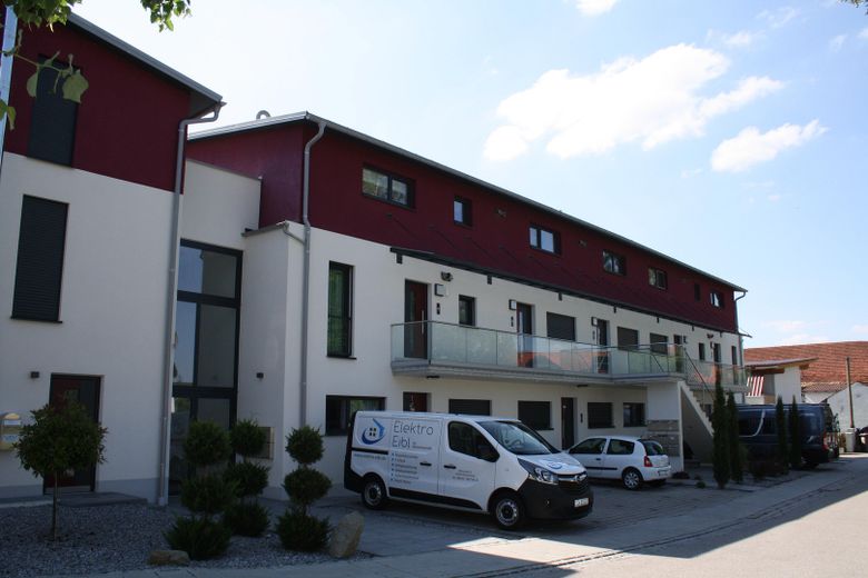 Laubengang von Osten