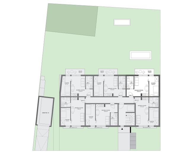 Appartamento ammobiliato in affitto con 2 locali a Perlach – Foto 16