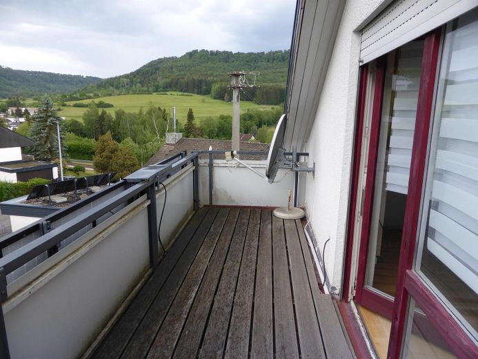 Balkon vor Schlafen im DG