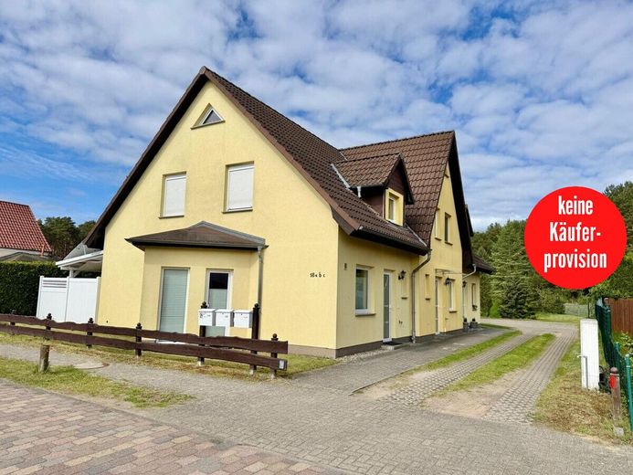 HORN IMMOBILIEN++ Wesenberg a. d. Bundeswasserstraße, gepflegtes RMH mit großem Grundstück und vielen Extras – Reihenmittelhaus