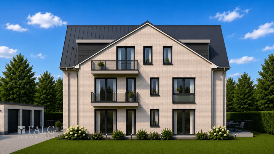 Baugenehmigtes MFH in Langenhagen - Investitionsmöglichkeit mit sofortigem Entwicklungspotenzial – Ostansicht