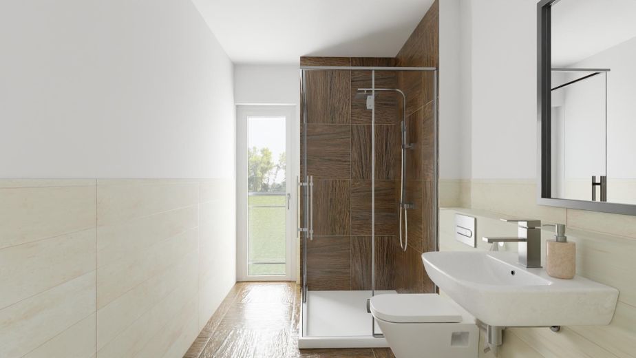 Premium-Wohnen im Südwesten: Exklusive 2,5-Zimmer-Neubauwohnung mit Designerküche (auch Rent2Rent) – Bad