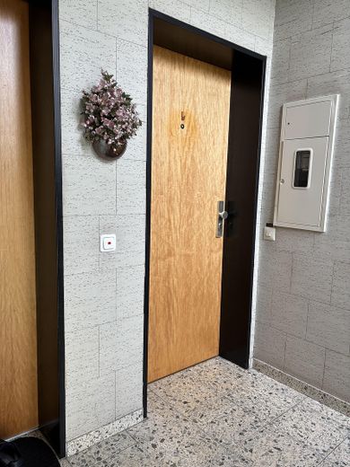 Blick auf Wohnungstür