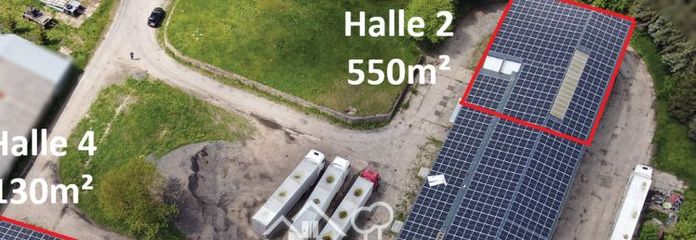 2 halls with crane, workshop & office rooms for rent in an industrial-mixed-use area in the 17389 Anklam area