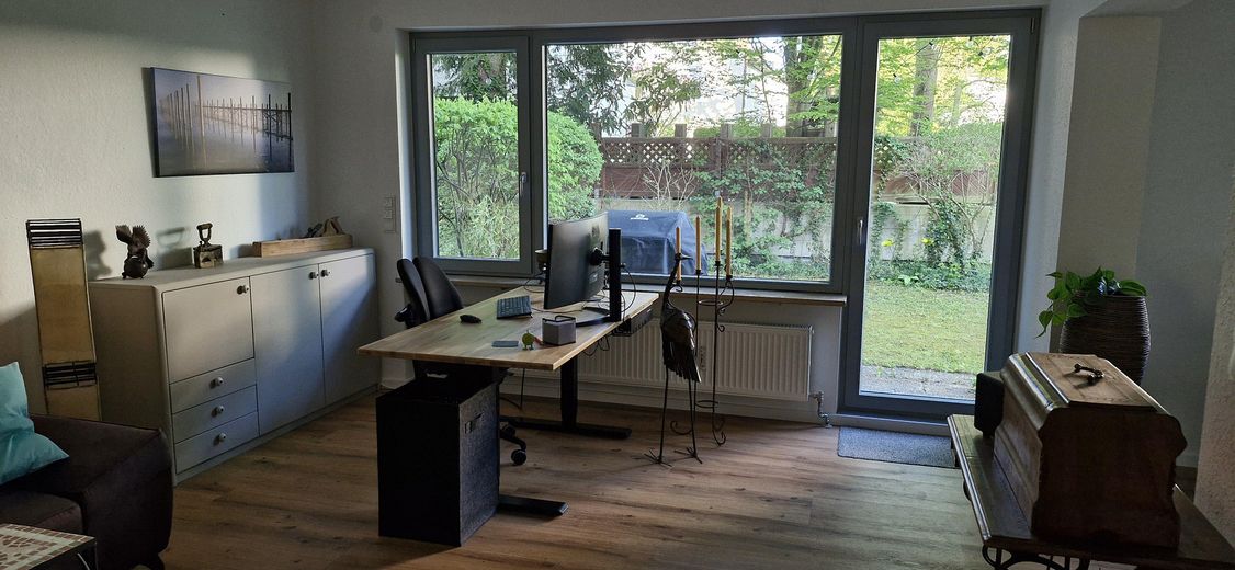 Blick Richtung Terrasse