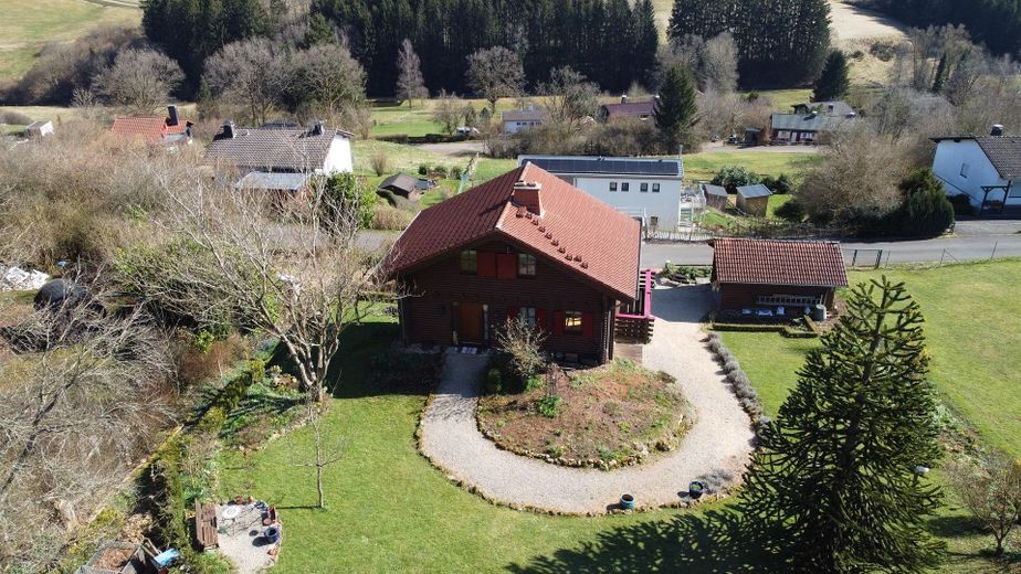 Draufsicht Hauseingang
