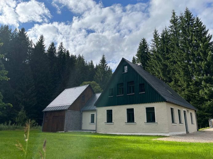 Haus im Erzgebirge Süd Ansicht