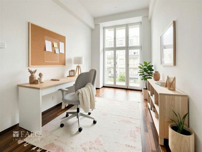 Zur Miete: 4-Zimmer-Wohnung mit zwei Balkonen in 14167 Berlin. – Einrichtungsbeispiel