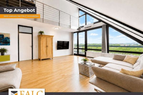 PENTHOUSE MIT WEITBLICK – Modernisiertes Wohnjuwel über den Dächern von Köln-Weiden