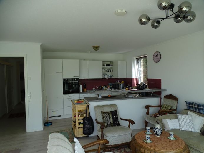 Wohnzimmer mit Küchenzeile