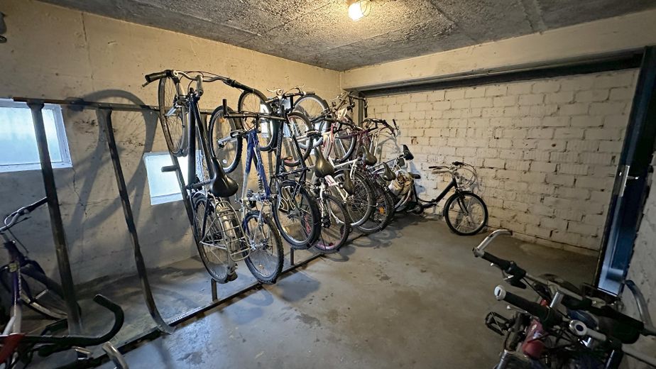 Fahrradkeller im Erdgeschoss