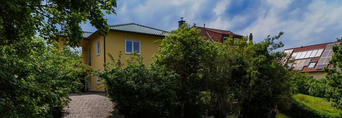 Blick aus dem Garten