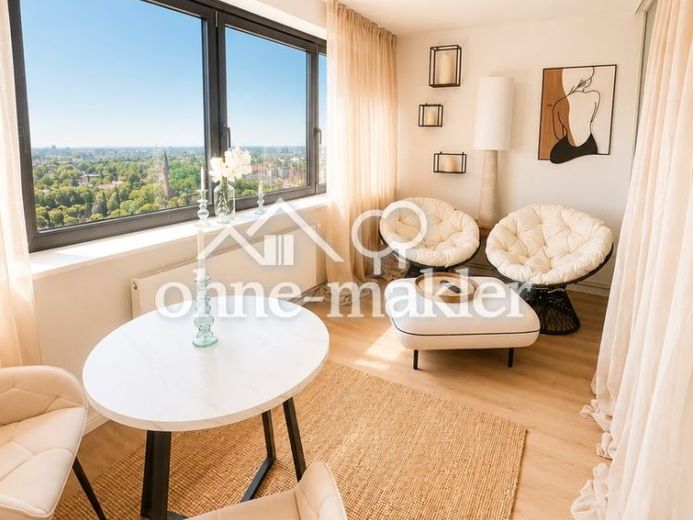 Fully furnished high-rise residence 29F/ W2 Panorama views over Hamburg – Foto 1