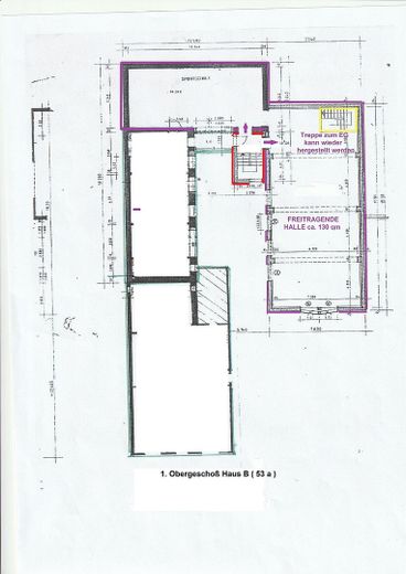 1.OG : Treppe z. EG möglich 