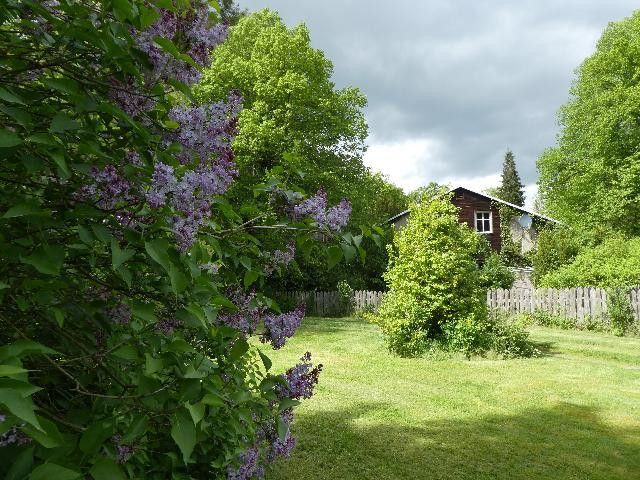 Casa forestale Metzelthin - abitare e lavorare nel Parco naturale dei laghi dell'Uckermark – Giebelseite vom Stellplatz aus
