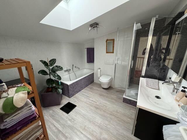 Vollsanierte Dachterrassen-Maisonette Wohnung in Regensburger Bestlage – Mosaikfliesen