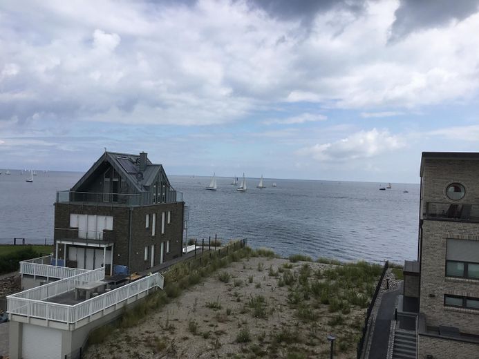 Stylish holiday apartment „on the Baltic Sea" – Blick aus dem Treppenhaus