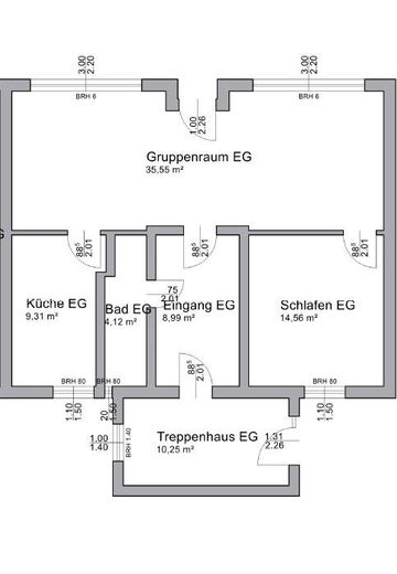 Grundriss Ladenfläche