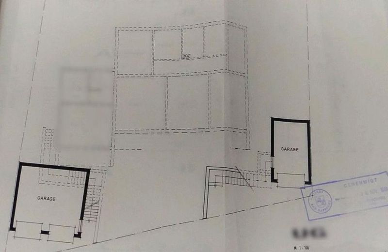 Garage linker seite und rechte