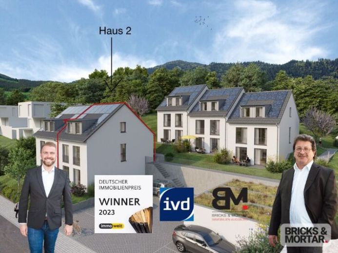 Ihr Platz zum Leben in Hammel
zukunftssichere Häuser
DHH ca. 155m² und Südterrasse – फोटो 1