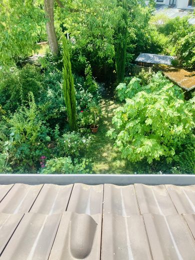 Рядный дом в Köln-Mauenheim – Blick in den Garten vom DG