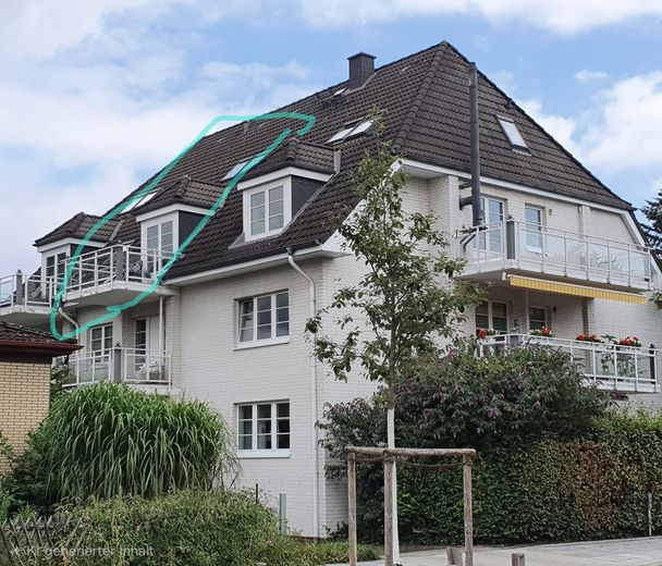 De particulier : appartement moderne, libre, très bien entretenu, de 2 pièces, en copropriété sur 2 niveaux, dernier étage à Marienthal – Photo 1