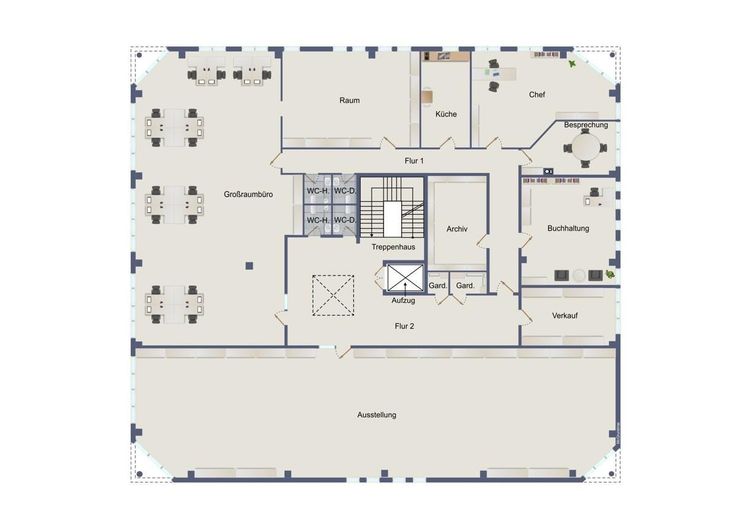 Grundriss Obergeschoss