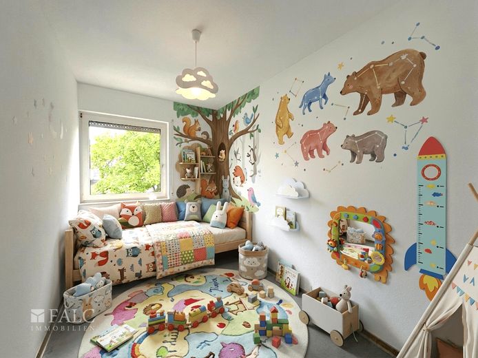 Licht, Raum und Lebensqualität - Ihre neue Wohnung in Marl – Kinderzimmer KI