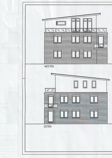 Ansicht Westen / Osten