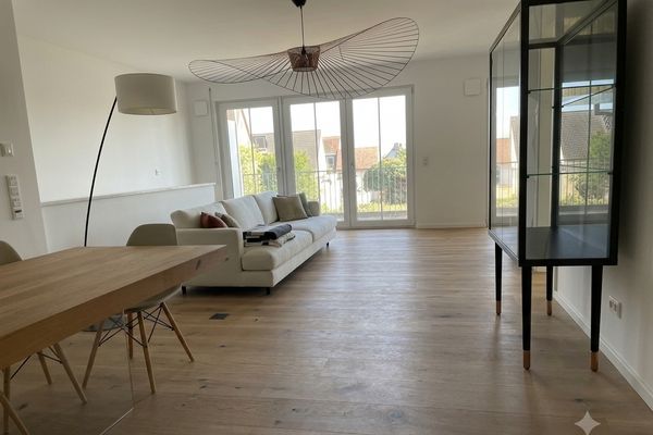 First occupancy – garden maisonette with high-quality fittings