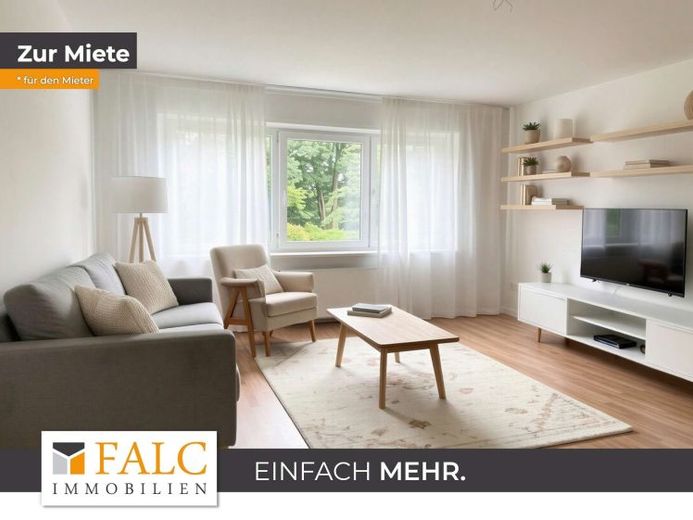 Schöne 3-Zimmer-Wohnung im Erdgeschoss – Foto 1