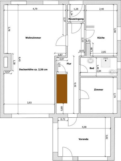 Ländliche Idylle mitten in der Stadt ! Ihr künftiges Zuhause mit herrlichem Garten und 3 Garagen ! – Erdgeschoss