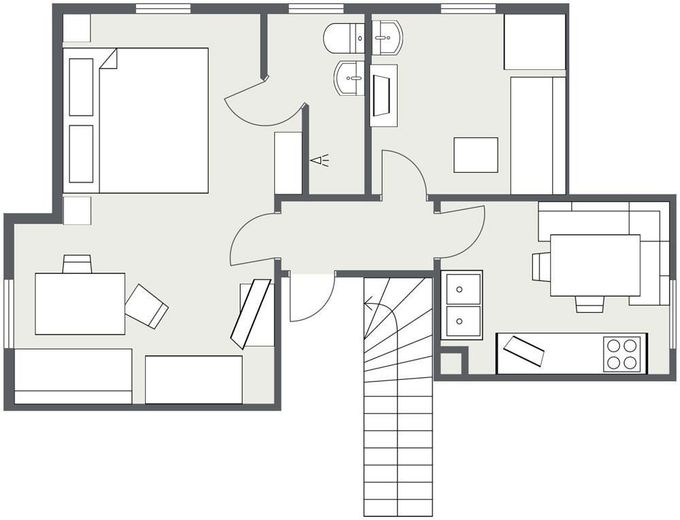 Louer un appartement meublé de 2 pièces dans un emplacement privilégié à Schliersee pour 1 à 6 mois à partir du 15.9.26 – Photo 15