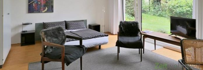 (EF1279_M) Kassel-Stadt: Niederzwehren, möbliertes Apartment in absolut ruhiger Lage und phantastischem Gartenausblick